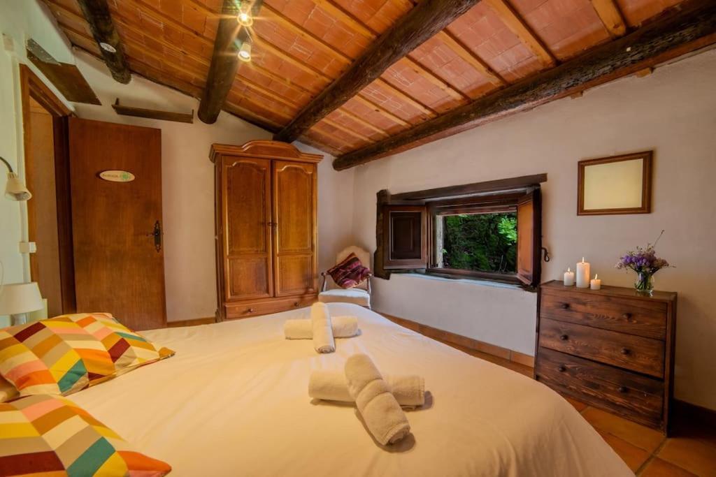 Masia Can Castellar Sant Iscle De Vallalta Esterno foto