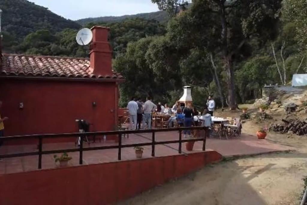 Masia Can Castellar Sant Iscle De Vallalta Esterno foto