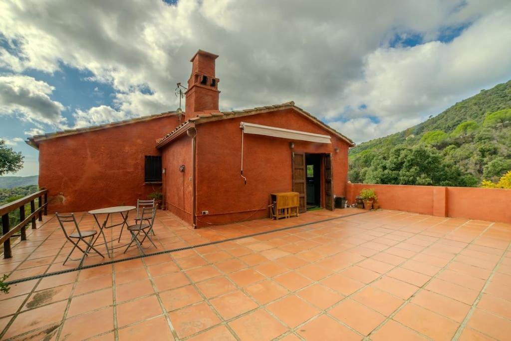 Masia Can Castellar Sant Iscle De Vallalta Esterno foto