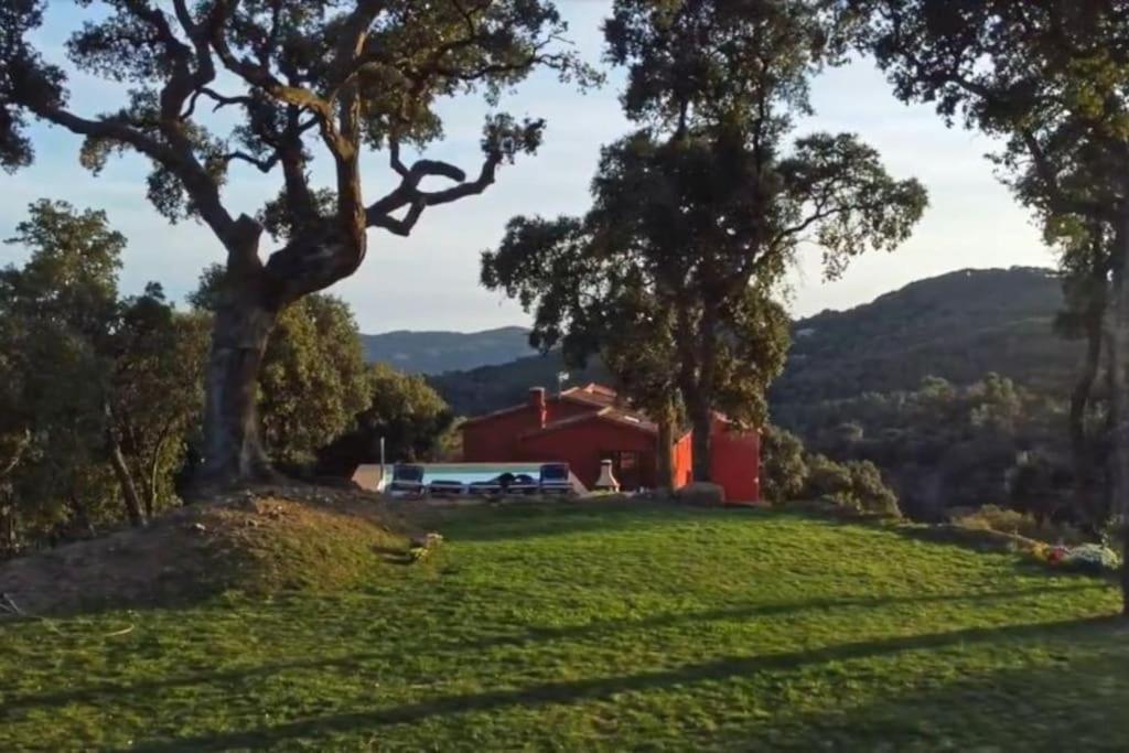 Masia Can Castellar Sant Iscle De Vallalta Esterno foto
