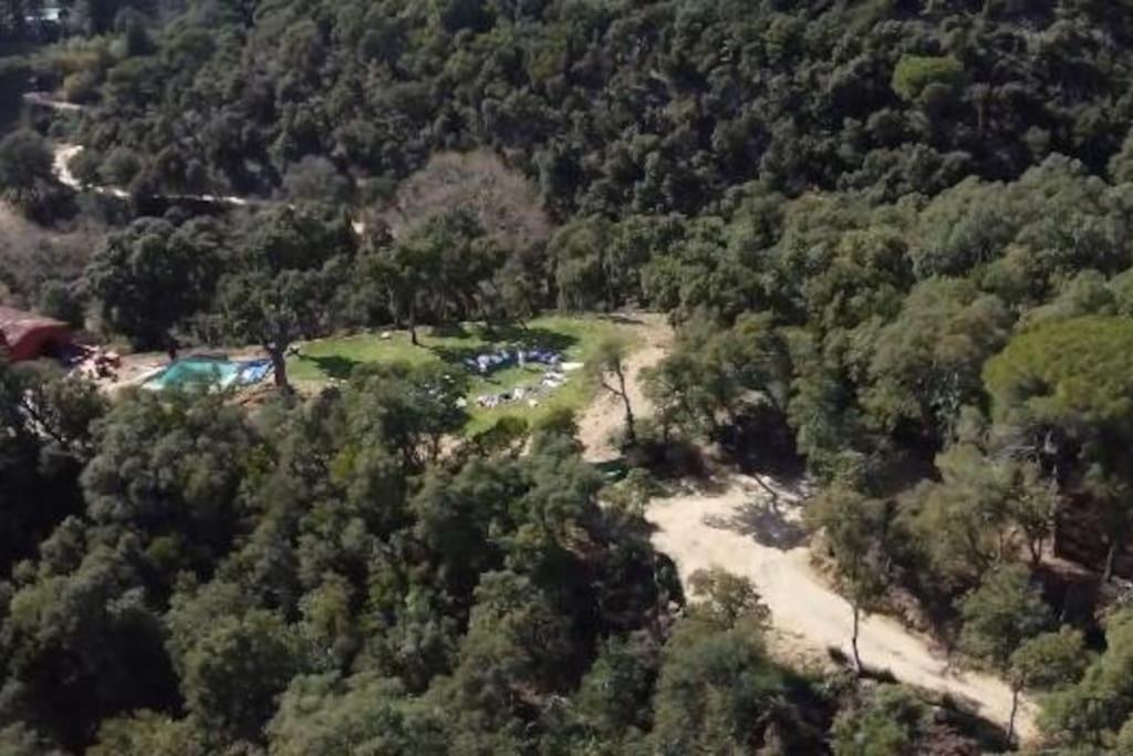 Masia Can Castellar Sant Iscle De Vallalta Esterno foto