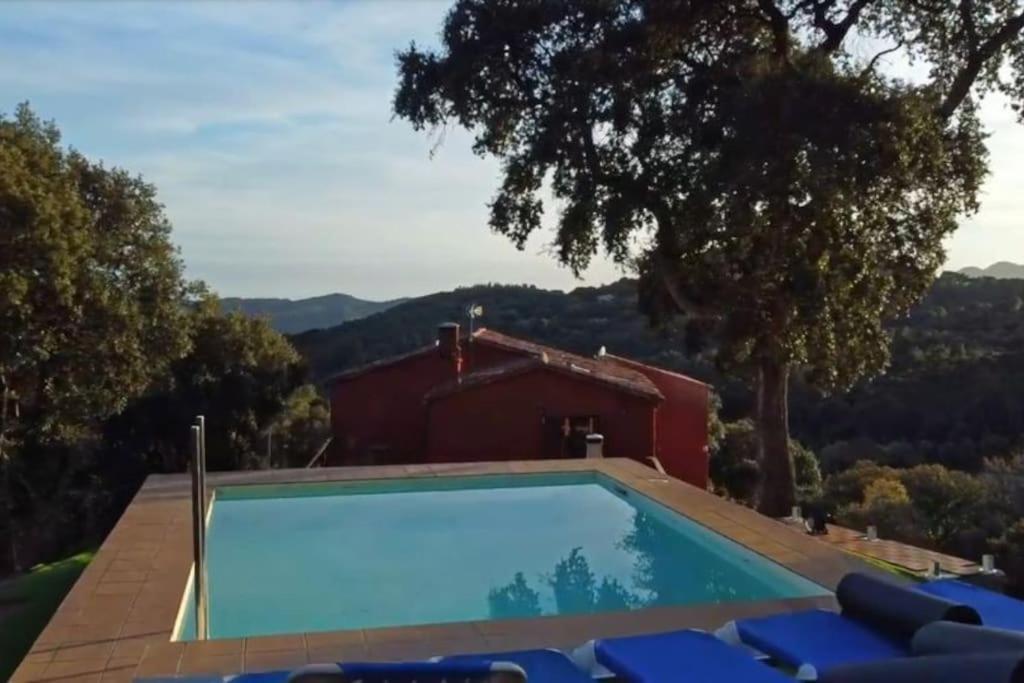 Masia Can Castellar Sant Iscle De Vallalta Esterno foto