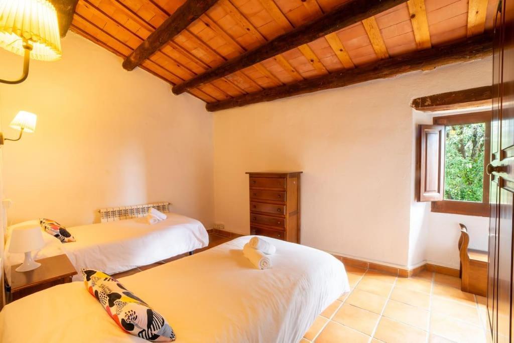 Masia Can Castellar Sant Iscle De Vallalta Esterno foto