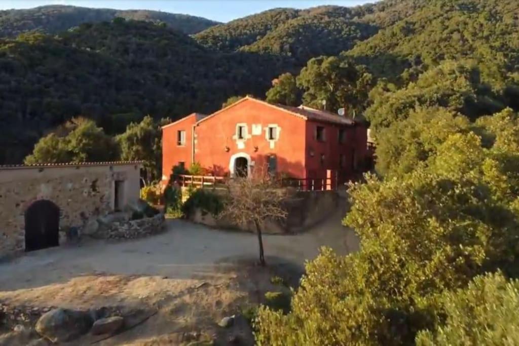 Masia Can Castellar Sant Iscle De Vallalta Esterno foto
